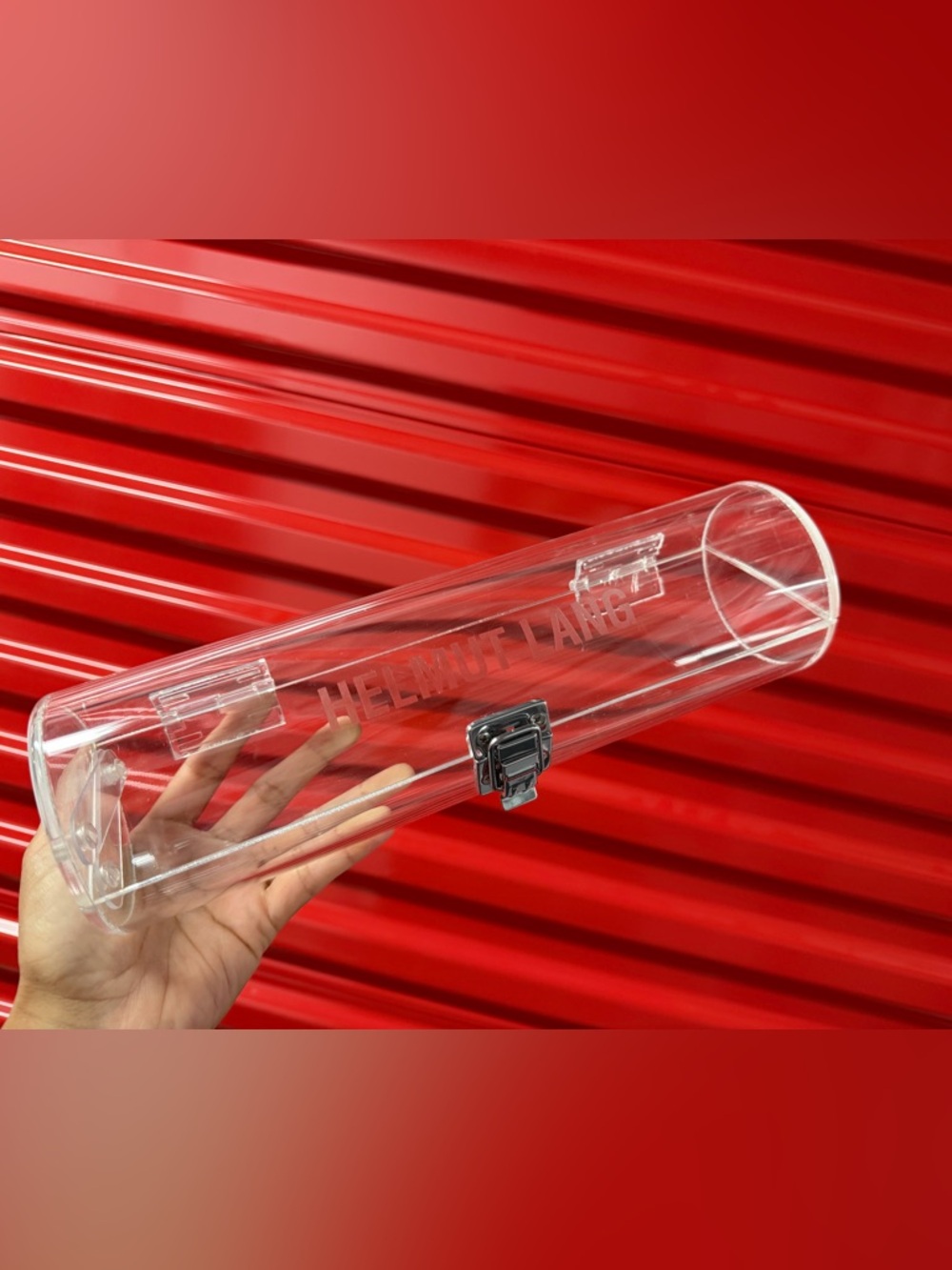 Helmut Lang by Shayne Oliver Lucite Clutch